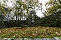 Editorial, Liberal Prime Minister David Lloyd George Grave with stone he used to sit on from behind. Designed by Clough Williams-