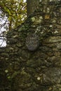 Editorial, Liberal Prime Minister David Lloyd George plaque. Designed by Clough Williams-Ellis.Llanystumdwy , Criccieth, North