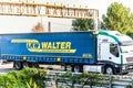 EDITORIAL, LKW WALTER truck Royalty Free Stock Photo