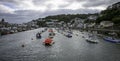 River Looe panorama Royalty Free Stock Photo