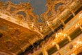 Interior of the La Fenice Theatre. Venice, Italy Royalty Free Stock Photo