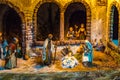 EDITORIAL, nativity scene exhibition Royalty Free Stock Photo