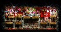 Editorial,8 November 2015: France: Alsace: Gertwiller: Gingerbread shop decorated for Christmas