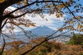 YAMANASHI, JAPAN, OCT. 26Th, 2020. Editorial photo of the Mount Fuji In Yamanashi. Royalty Free Stock Photo