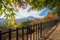 YAMANASHI, JAPAN, OCT. 26Th, 2020. Editorial photo of the Mount Fuji In Yamanashi. Royalty Free Stock Photo