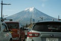 YAMANASHI, JAPAN, OCT. 26Th, 2020. Editorial photo of the Mount Fuji In Yamanashi. Royalty Free Stock Photo