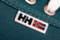 Editorial photo on Helly Hansen HH theme. Illustrative photo for news about Helly Hansen HH