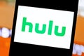 Editorial photo on Hulu theme. Illustrative photo for news about Hulu - an American subscription video on demand service