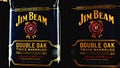 Editorial photo on Jim Beam theme. Illustrative photo for news about Jim Beam - an american brand of bourbon whiskey