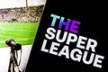 Editorial photo on The Super League theme. Illustrative photo for news about the The Super League - a club football competition