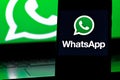 Editorial photo on WhatsApp messenger theme. Illustrative photo for news about WhatsApp messenger - a freeware messaging service