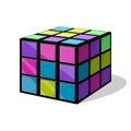 Editorial Rubik's Cube is a 3D combined puzzle