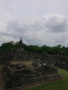 Editorial, ruins of thousand temple or candi sewu, 05 november 2022, yogyakarta, tourist seen