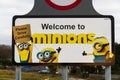 Editorial Sign post for Minions, Bodmin Moor