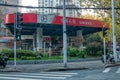 Sinopec petrol station, Shanghai China