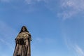 EDITORIAL, STATUE OF GIORDANO BRUNO