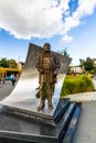 Editorial, Statue of szell Kalman at Kalman ter square, Budapest Hungary