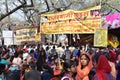 Editorial: Surajkund, Haryana, India: People enjoying in 30th International crafts Carnival
