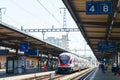 Editorial: Switzerland, 14th July 2012. People waiting train at