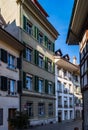 Editorial: 25th February 2017: Bern, Switzerland. Historic center of the city.