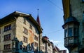 Editorial: 25th February 2017: Bern, Switzerland. Historic center of the city.