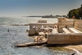 EDITORIAL tourists in Trani