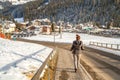 EDITORIAL woman walking in mountain