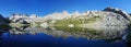 Ediza Lake Panorama Royalty Free Stock Photo