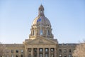 Close up to the Alberta Legislature Building, Legislative Assembly of Alberta and the