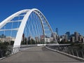 Edmonton Panoramic Cityscape Of Downtown Buildings And Bridge