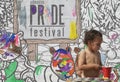 Edmonton Pride Festival painting