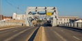 Edmund Pettus Bridge in Selma Alabama Royalty Free Stock Photo