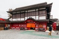 Edo period architecture style in Noboribetsu Date JIdaimura Historic Village at Hokkaido, Japan