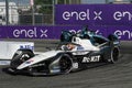 Edoardo Mortara 48 of ROKiT Venturi Racing Team driving Formula E car during 2021 ABB Formula E World Championship NY E-Prix Royalty Free Stock Photo