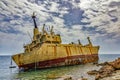 Edro III Shipwreck Royalty Free Stock Photo