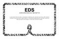 EDS Awareness Month background Royalty Free Stock Photo