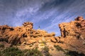 Eduardo Avaroa National Park - July 19, 2017: Tourist in Lost Italy, Eduardo Avaroa National Park, Bolivia