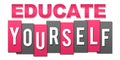 Educate Yourself Professional Pink Grey