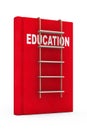 Education Book with Rope Ladder Royalty Free Stock Photo