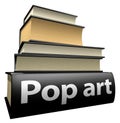 Education books - pop art