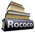 Education books - rococo