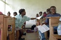 Education in classroom in interior of Suriname