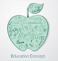 Education Doodle Concept Royalty Free Stock Photo