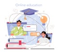 Education ecosystem. Multidisciplinary and lifelong teaching, knowledge Royalty Free Stock Photo