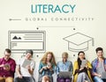Education Global Connectivity Graphic Concept Royalty Free Stock Photo