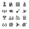 Education icon set 2, vector eps10