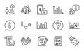 Education icons set. Included icon as Teamwork chart, Safe time, Usb flash. Vector