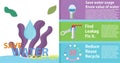 Education inforgraphic for Save water concept. Royalty Free Stock Photo