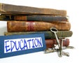 Education is key Royalty Free Stock Photo