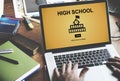 Education Learning School Knowledge Elementary High school Concep Royalty Free Stock Photo
